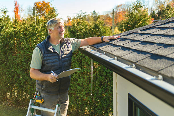 Professional Commercial Roofing technician working in Crescent City, CA